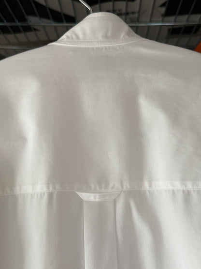 Chanel 26SS Charvet White Tuxedo Long Sleeves Shirt