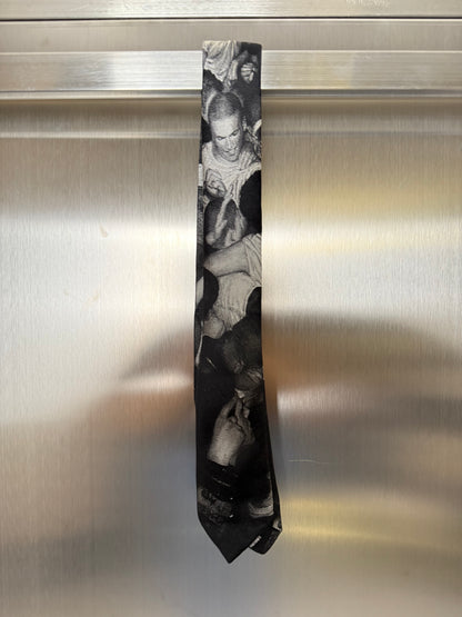 Dior Homme FW17 Dan Witz Moshpit tie