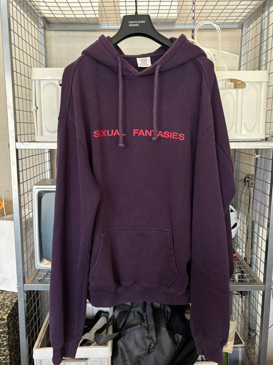 Vetements Sexual Fantasies Hoodie