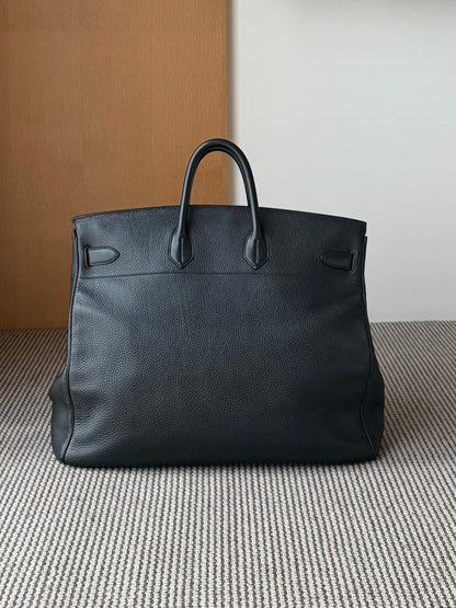 Hermes HAC 50 Black Travel Bag