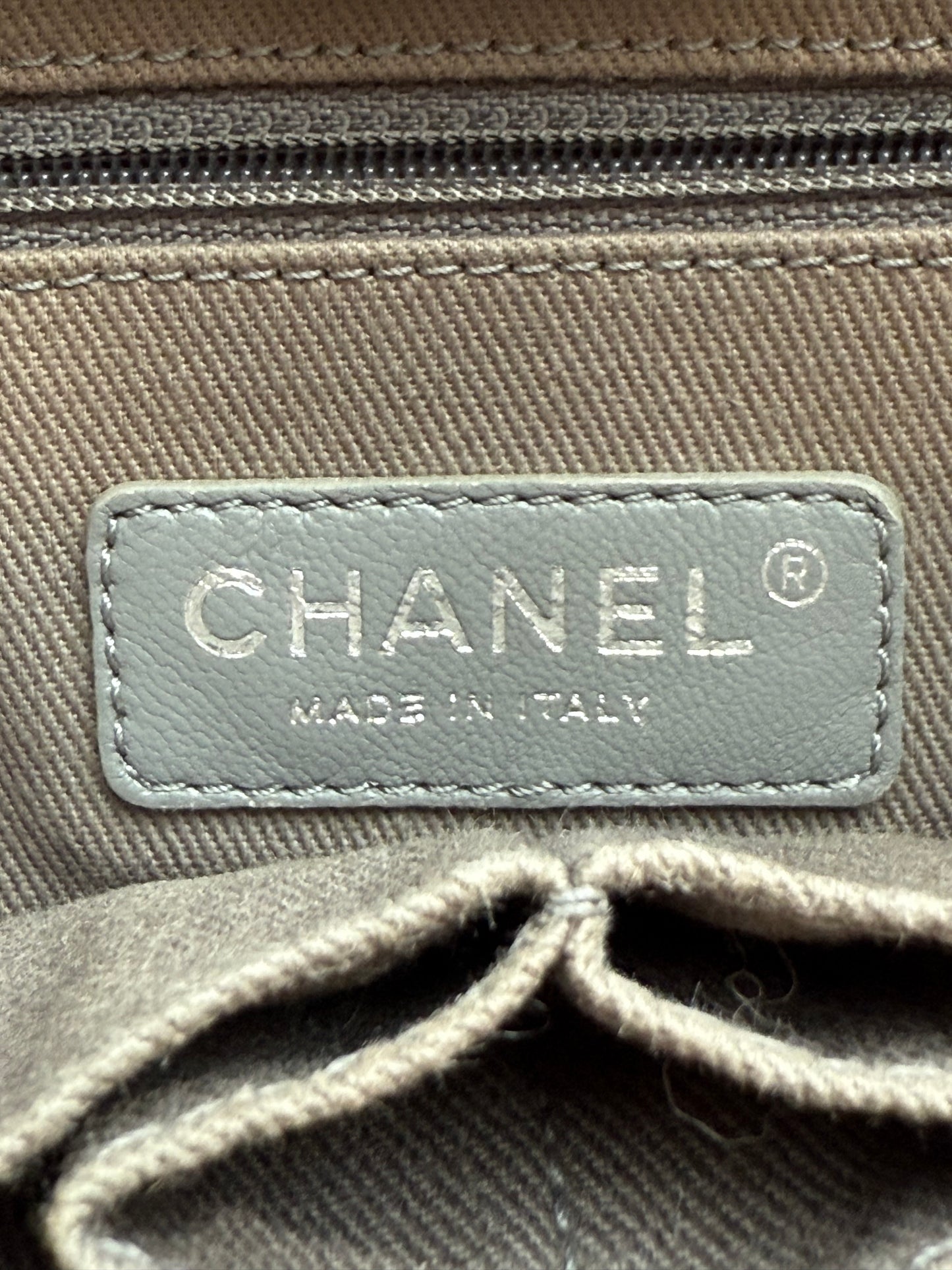 Chanel 2014 multicolor graffiti art school tote bag