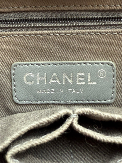 Chanel 2014 multicolor graffiti art school tote bag