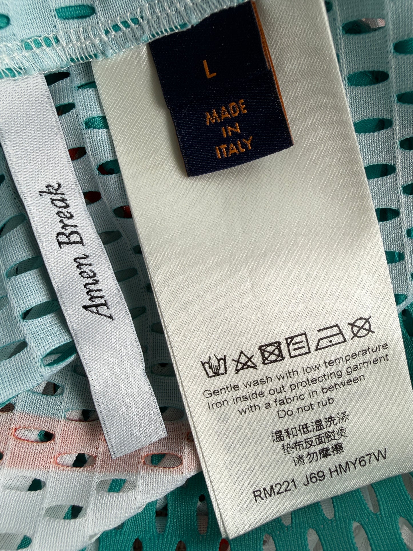 Louis Vuitton SS22 Hockey Jersey Tee Shirt