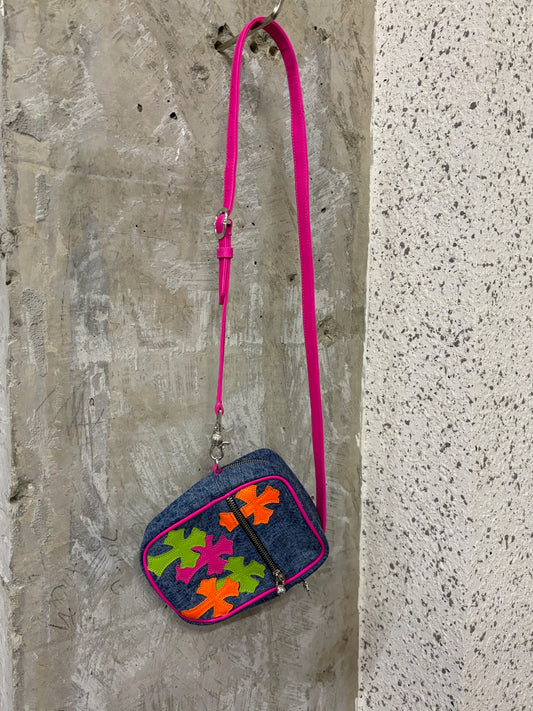 Chrome Hearts Denim Taka with Colored Cross Patches
