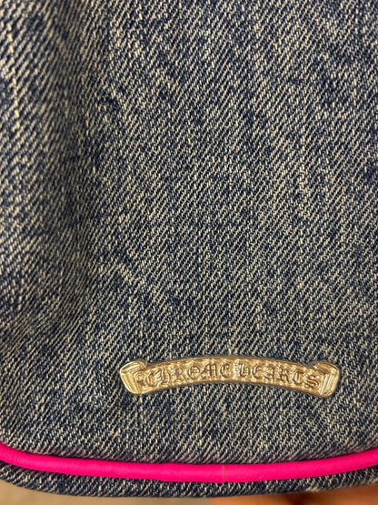 Chrome Hearts Denim Taka with Colored Cross Patches