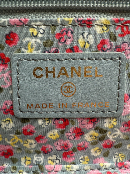 Chanel Embellished WOC Quilted Canvas Wallet on Chain bag