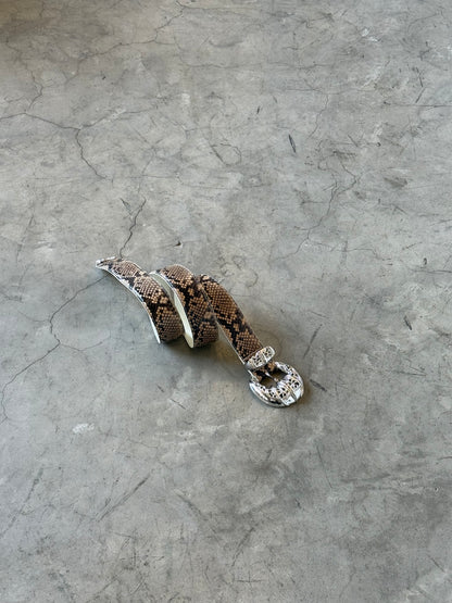 Chrome Hearts Python Talon Claw 3 Pieces Belt