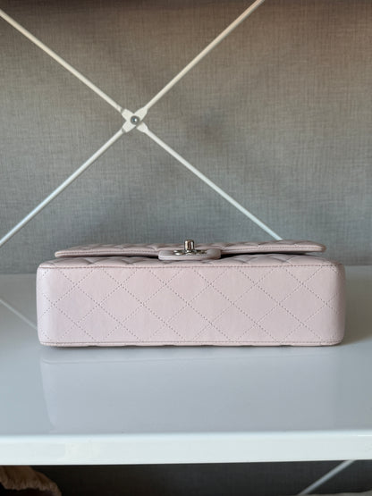 Chanel 2014S Light Pink Lambskin Medium Classic Flap