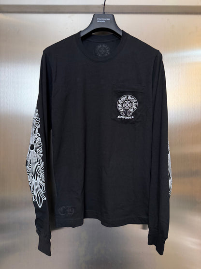 Chrome Hearts NEW YORK long sleeves tshirt