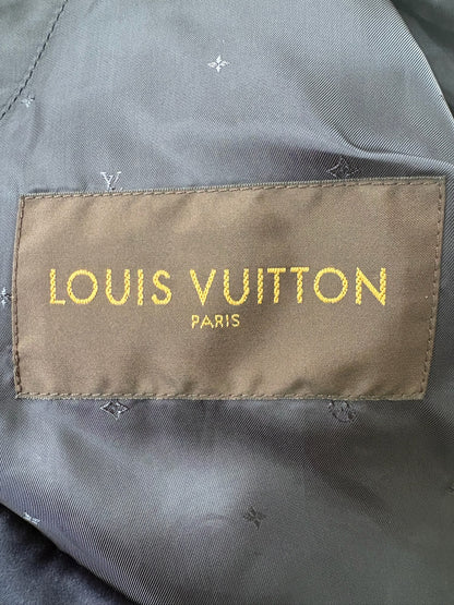 Louis Vuitton SS16 Silk-Blend Monkey Embroidery Souvenir Jacket