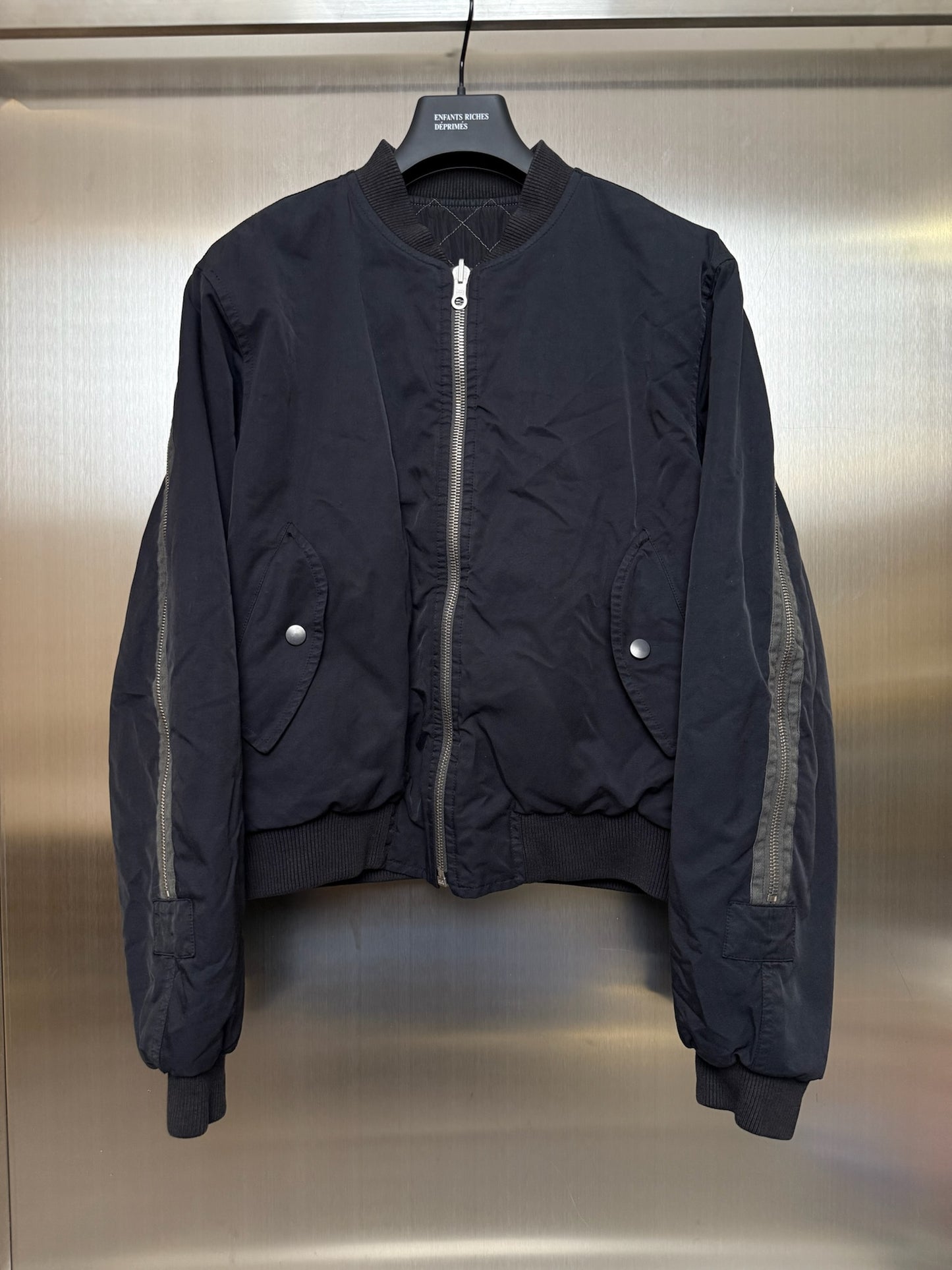 Dries Van Noten aw14 og Nylon backzip bomber jacket