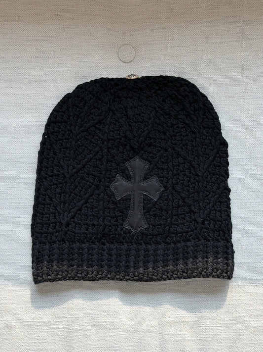 Chrome Hearts Cross Patch Beanie