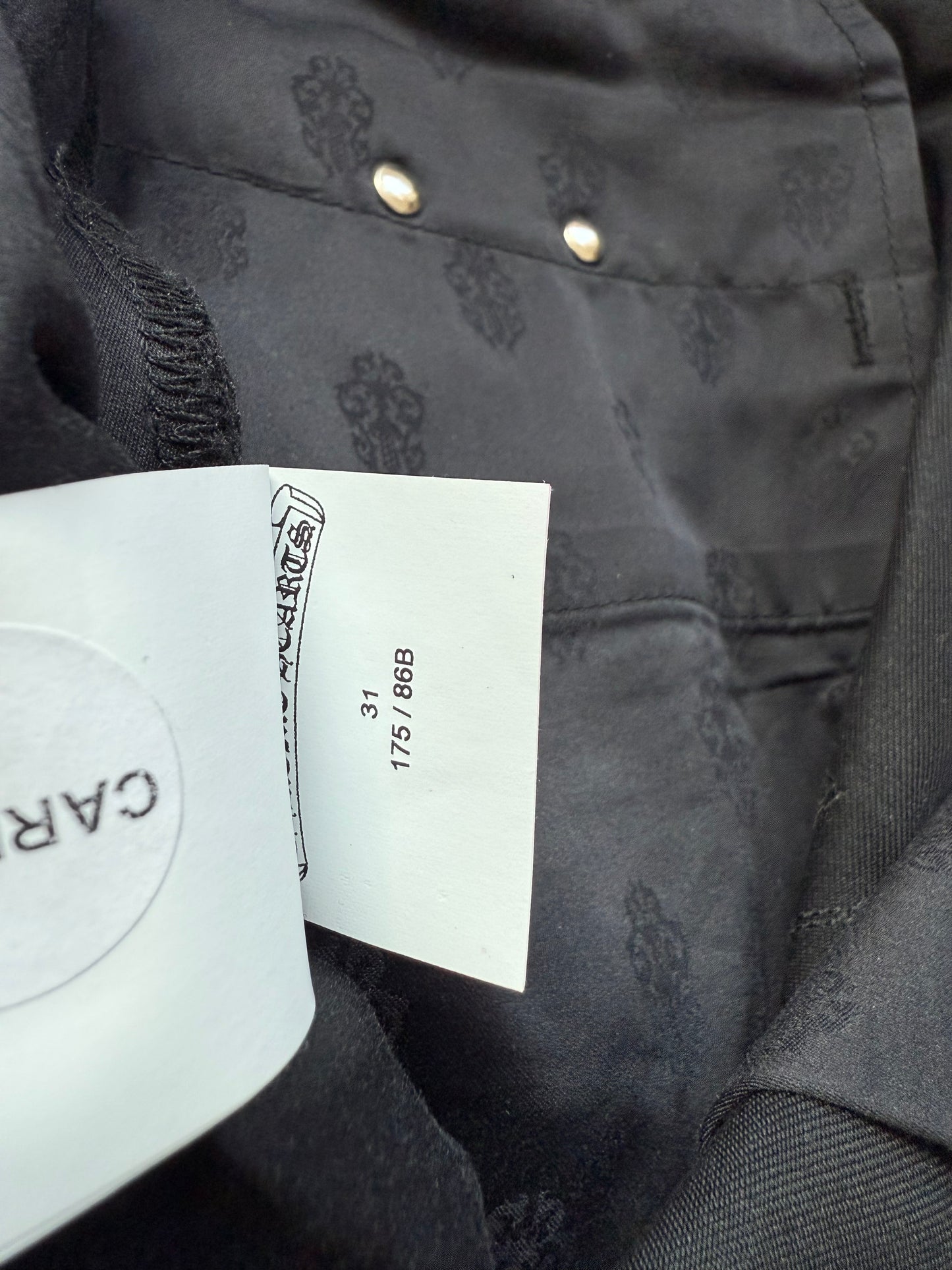 Chrome Hearts Chino Flooded Camo Patchwork sz 31