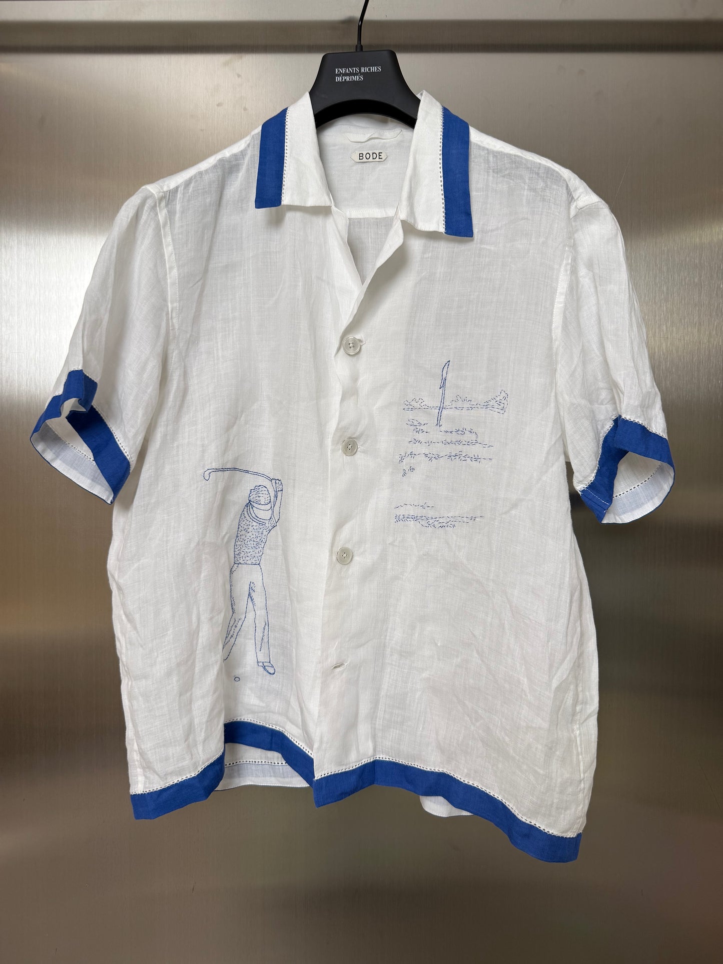 Bode Golf Linen Shirt