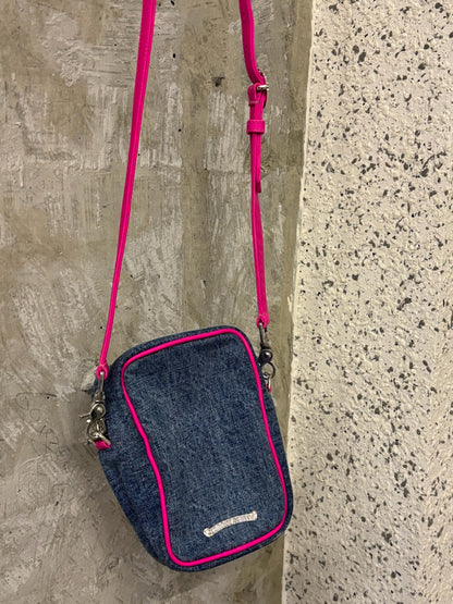 Chrome Hearts Denim Taka with Colored Cross Patches