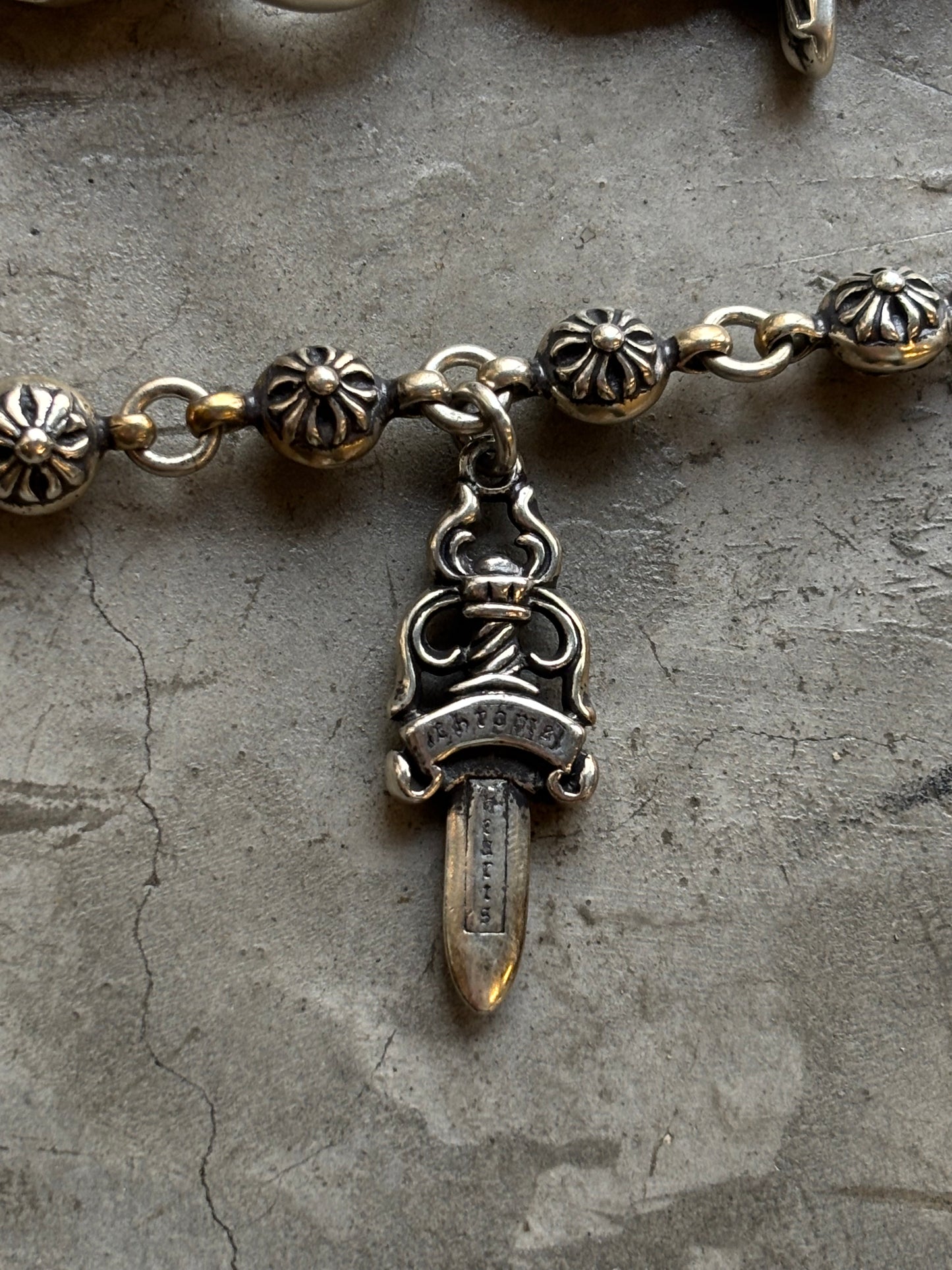 Chrome Hearts Full Dagger pendants Wallet Chain