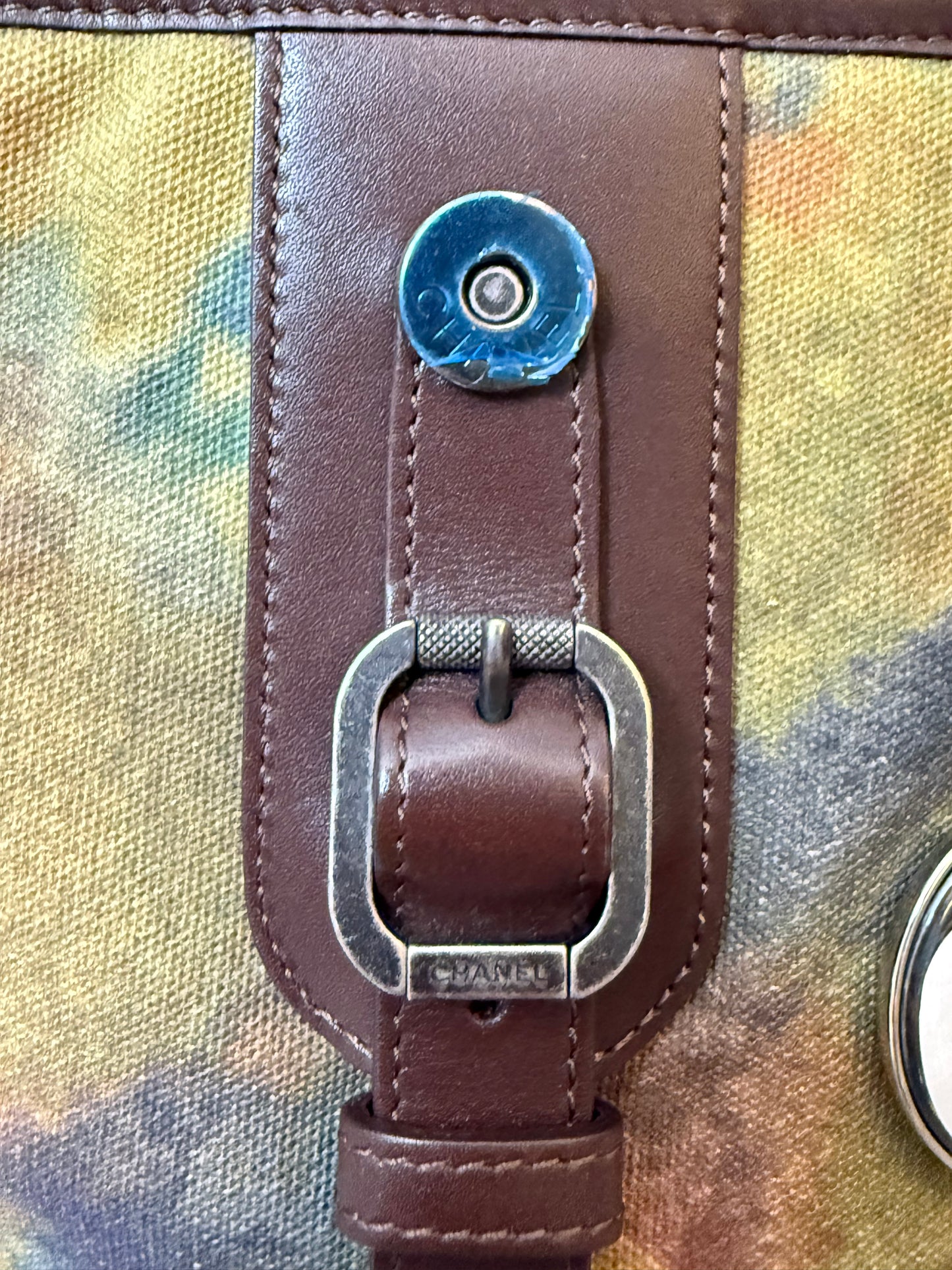 Chanel 15S On the Pavements graffiti messenger bag