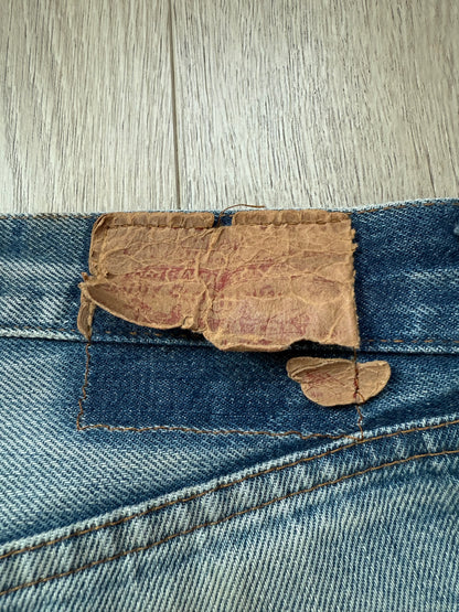 CHROME HEARTS PATCHES WORK Levis 501 DENIM JEANS SZ36