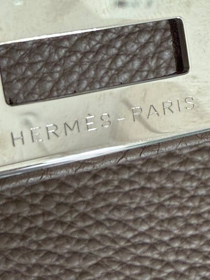 Hermes Kelly Shoulder Etoupe Togo Leather HW