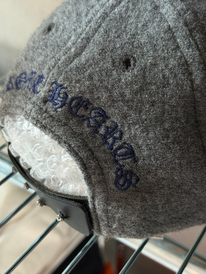 Chrome Hearts wool cemetery cross patches hat
