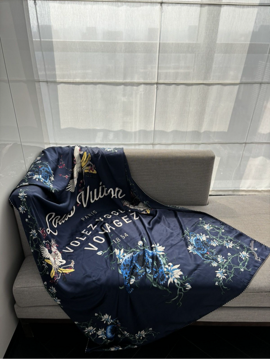 Louis Vuitton Runway Panther Blanket