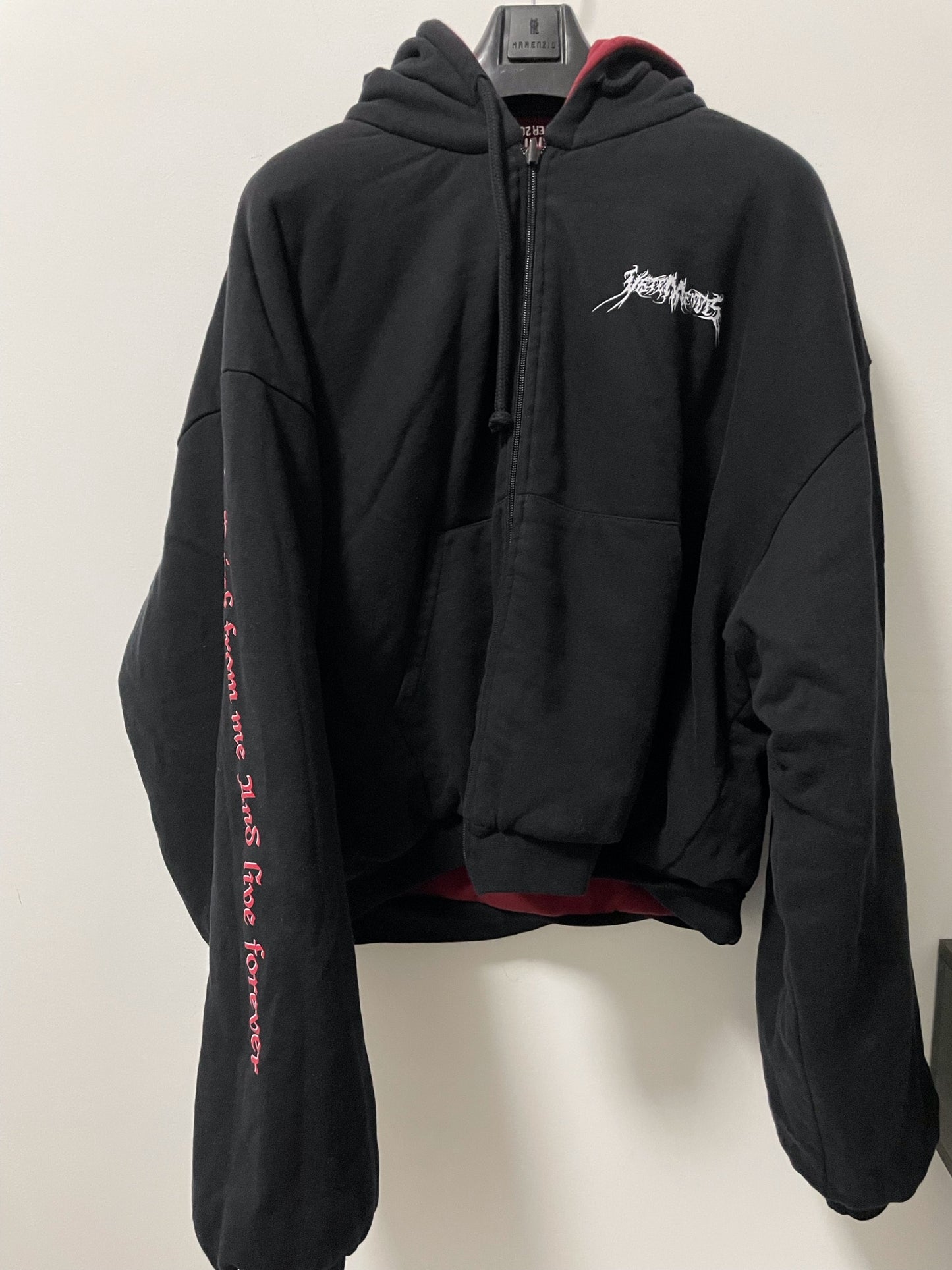 Vetements TDF doubleside bomber jacket
