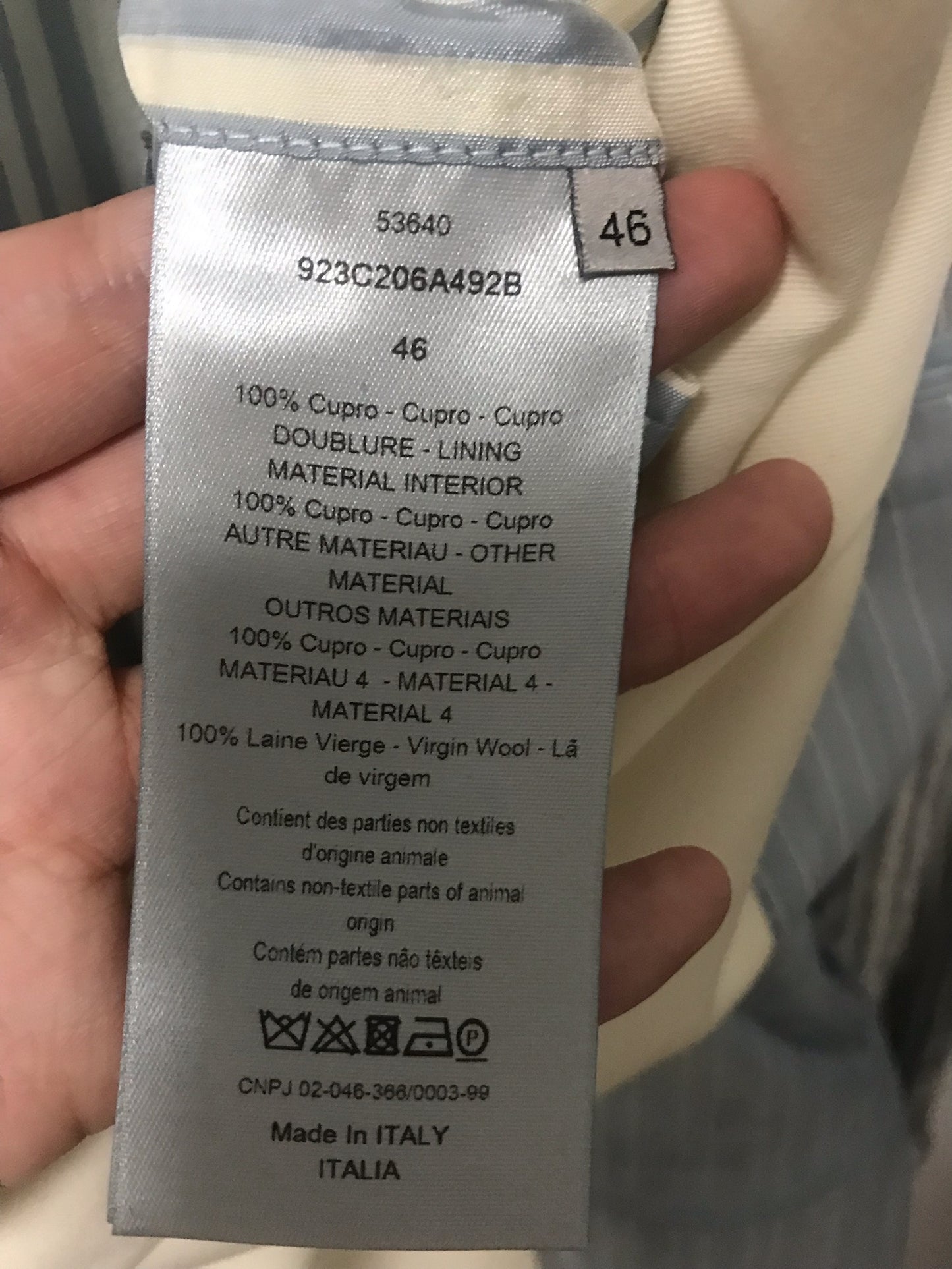 Dior men SS19 blazer