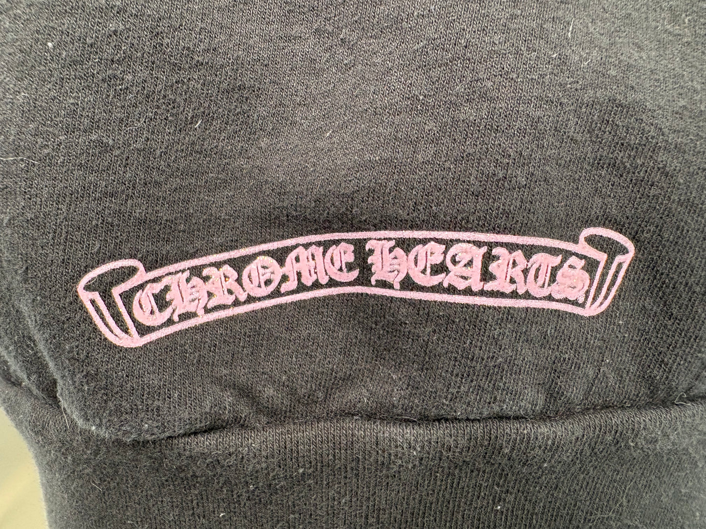 Chrome Hearts Friends&Family Pink Glitter Hoodie