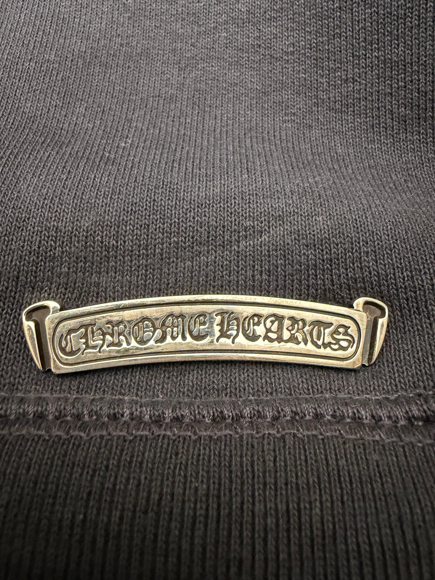 Chrome Hearts PaperJam Navy Zip Up Red Cross Patches