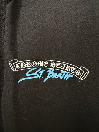 Chrome Hearts St.Barth Horseshoe Zip Up Hoodie