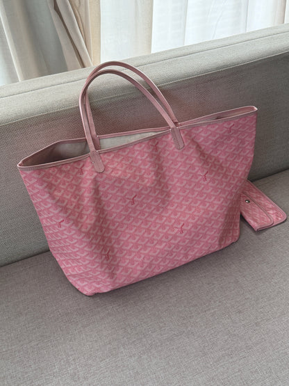 Goyard Sakura Pink Saint Louis GM Tote Bag