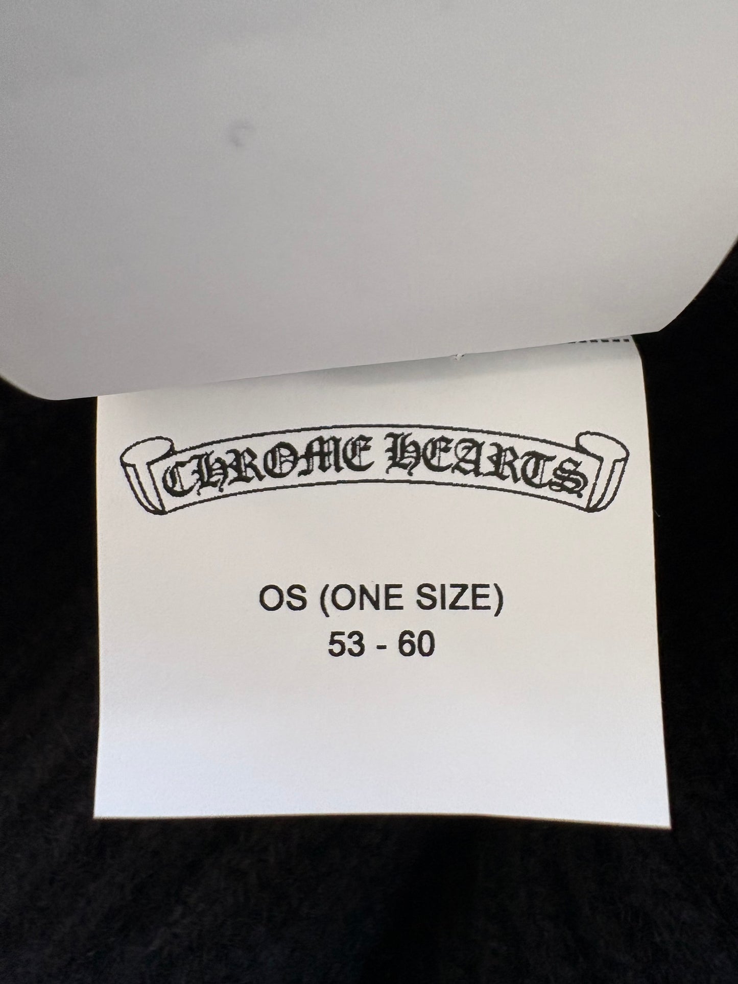 Chrome Hearts Black Big Daddy Cashmere Beanie