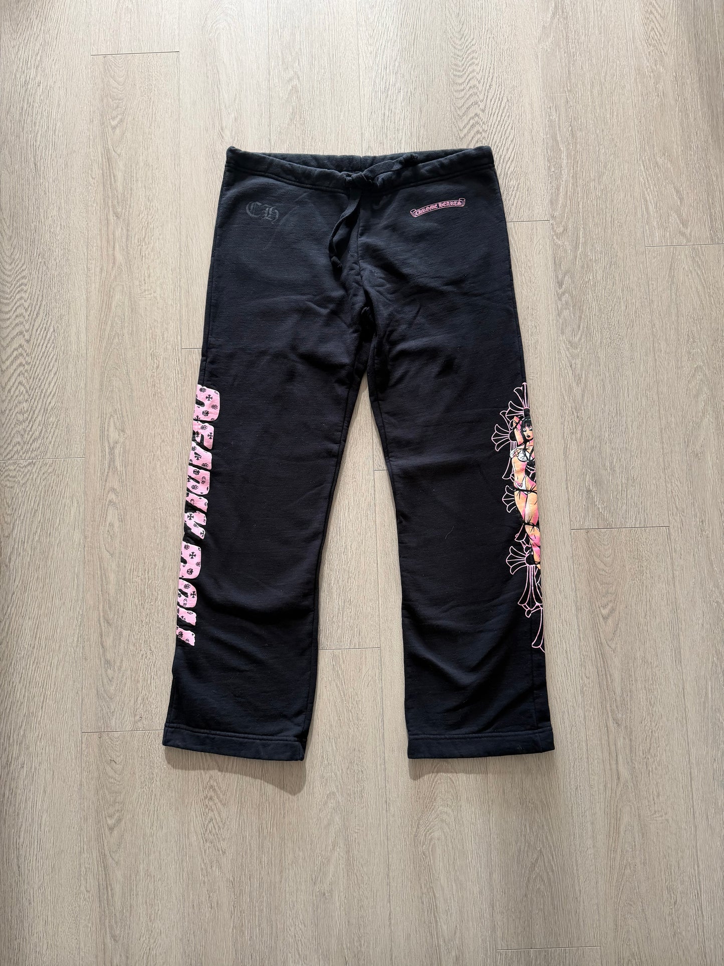Chrome Hearts Deadly Doll Sweatpants sz L