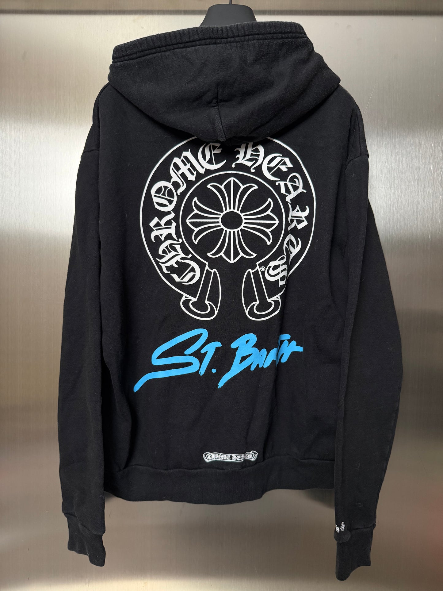 Chrome Hearts St.Barth Horseshoe Zip Up Hoodie