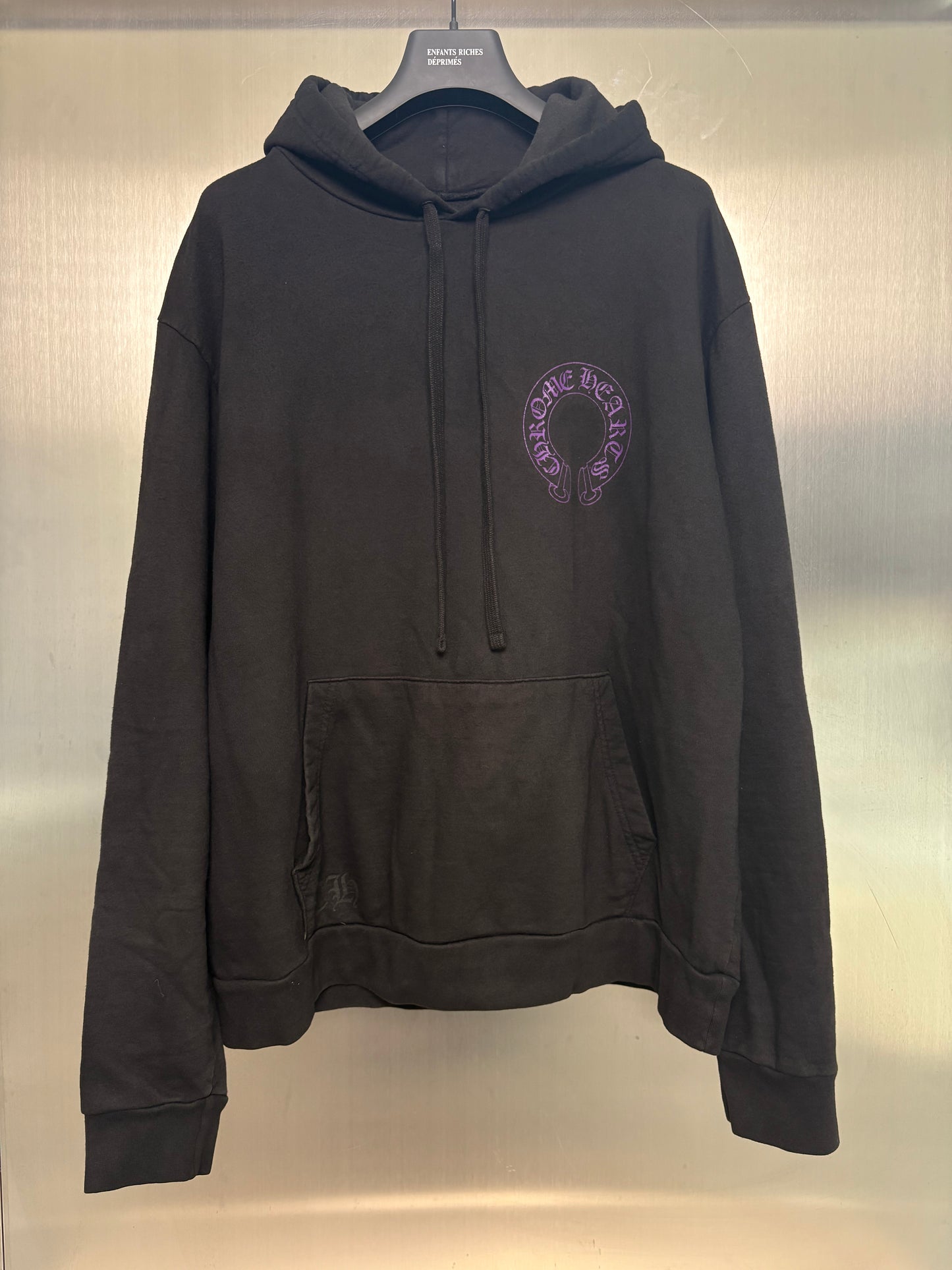 Chrome Hearts Friends&Family Purple Glitter Hoodie