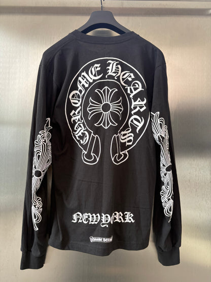 Chrome Hearts NYC exclusive longsleeses t-shirt
