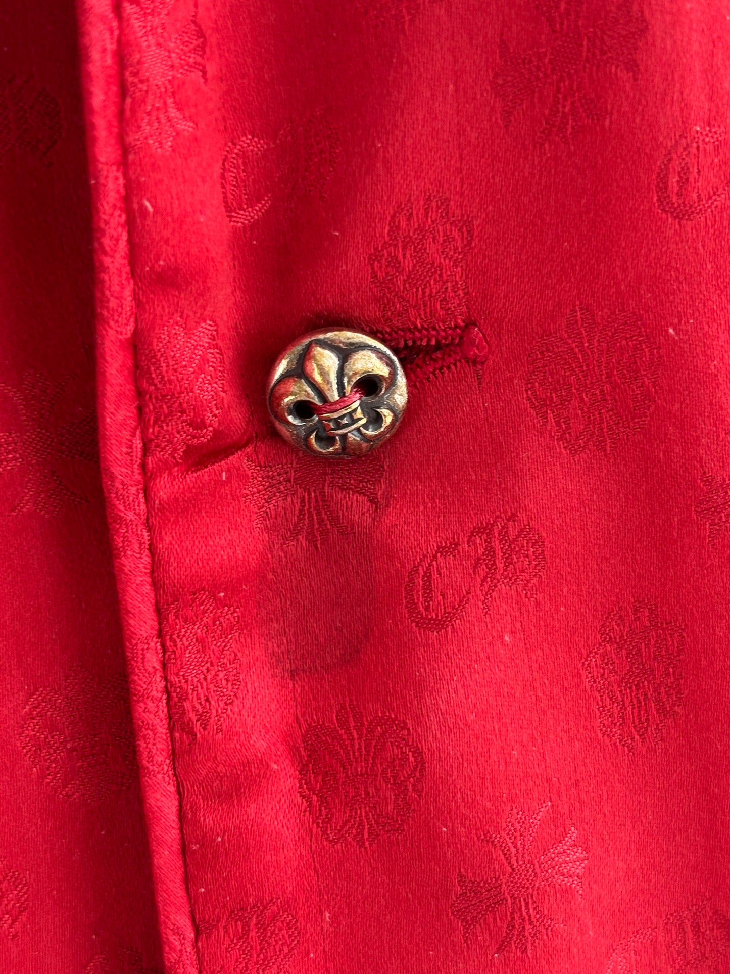 Chrome Hearts Silk Pajama Shirt
