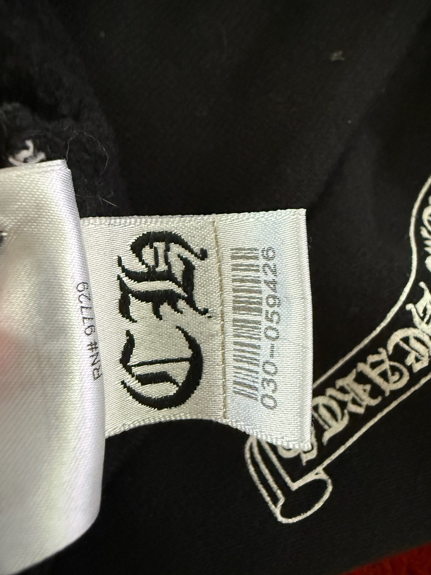 Chrome Hearts color cross patches zip up