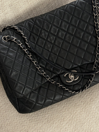 Chanel Quilted Grained Calfskin Airlines XXL Bag