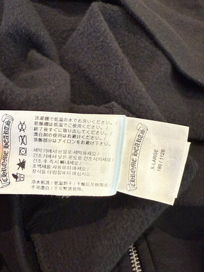 Chrome Hearts Fuxk You Floral Cross Zip Up Hoodie