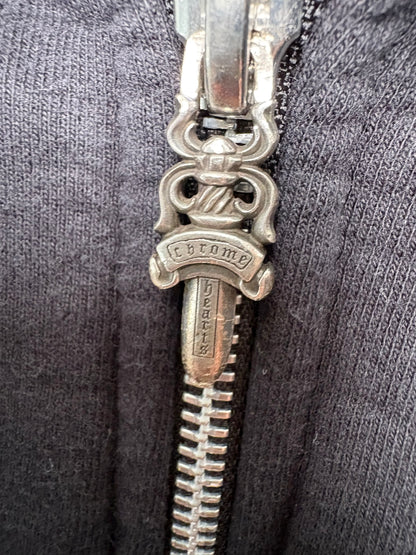 Chrome Hearts Horseshoe FUXK YOU Zip Up Thermal Hoodie