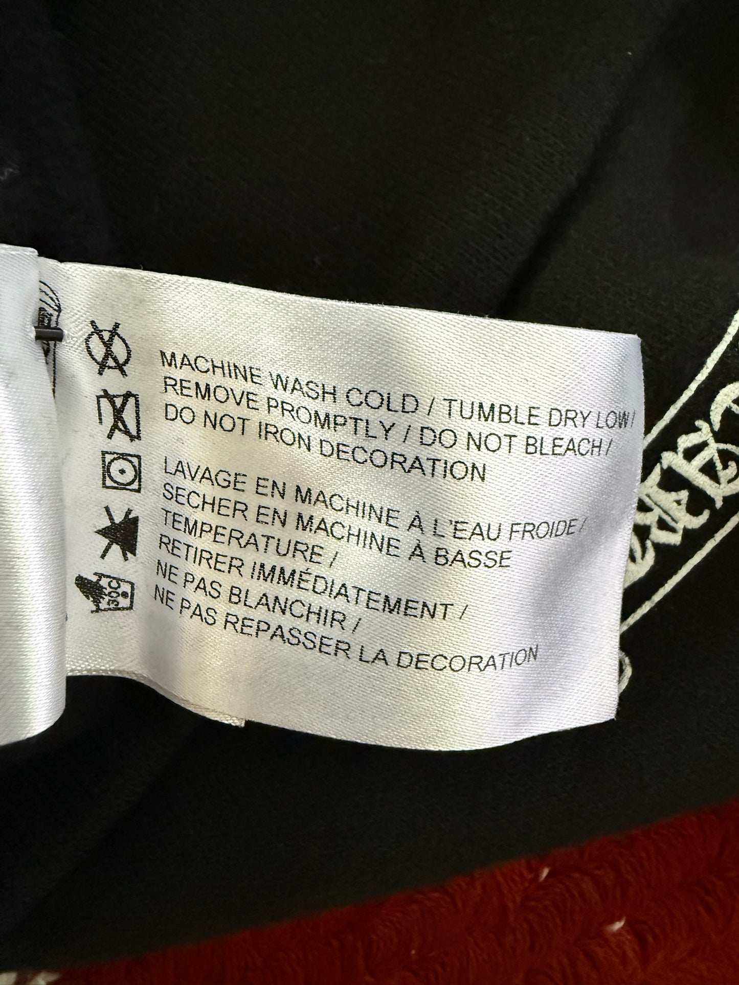 Chrome Hearts color cross patches zip up