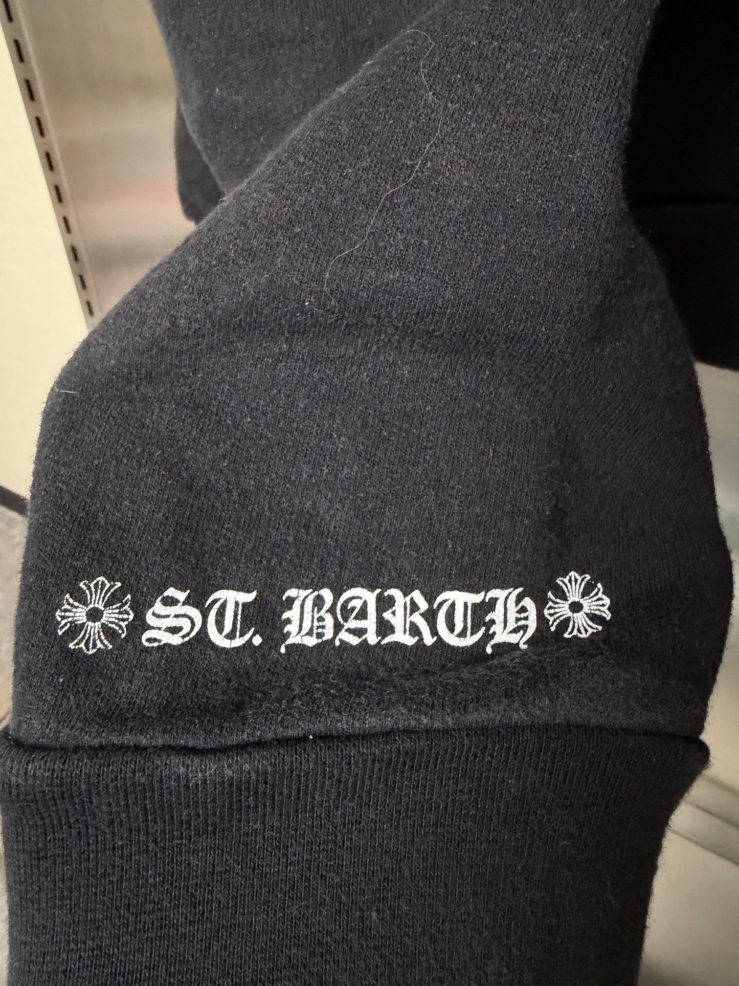 Chrome Hearts St.Barth Horseshoe Zip Up Hoodie