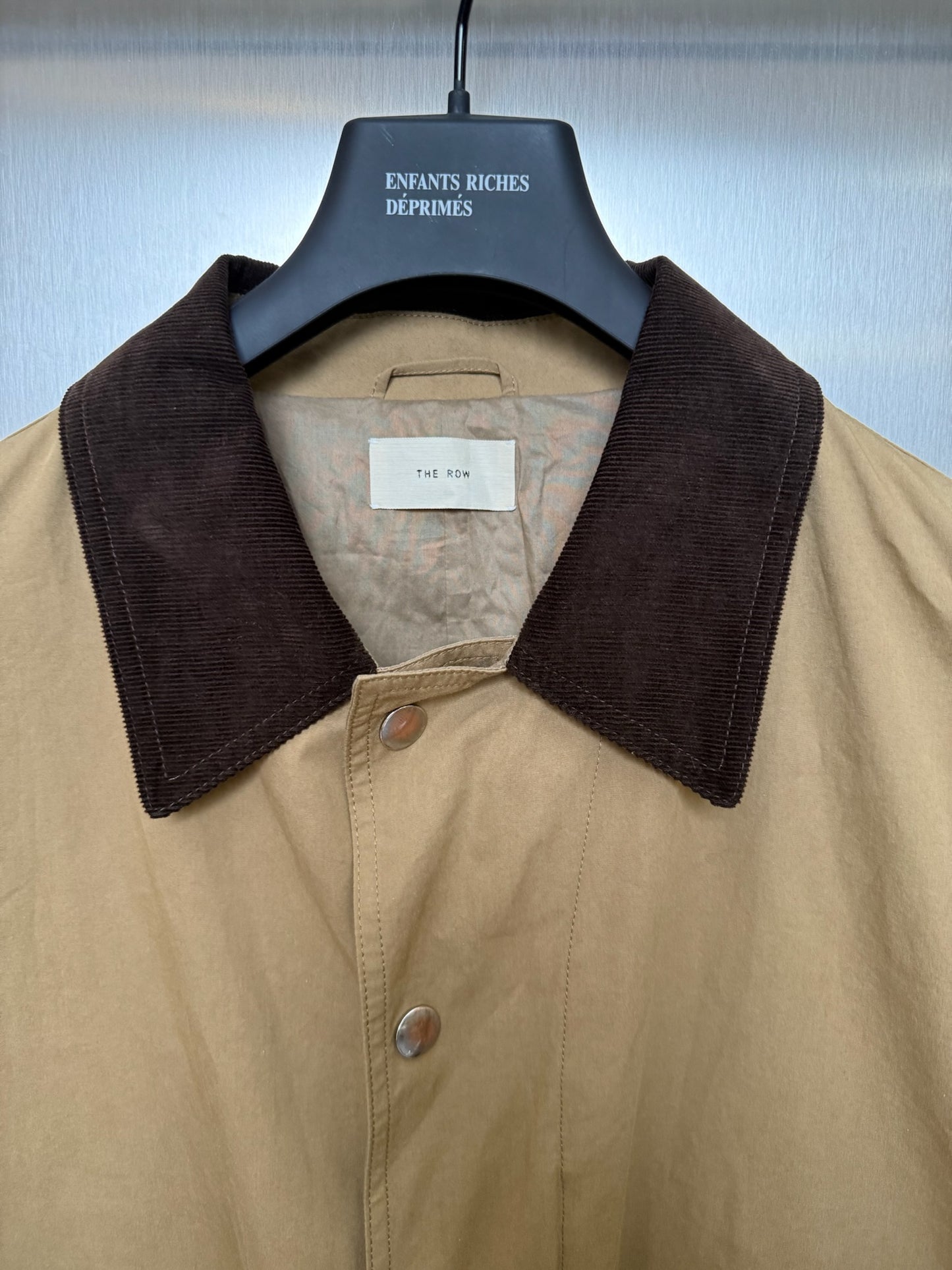 The Row corduroy collar frank jacket