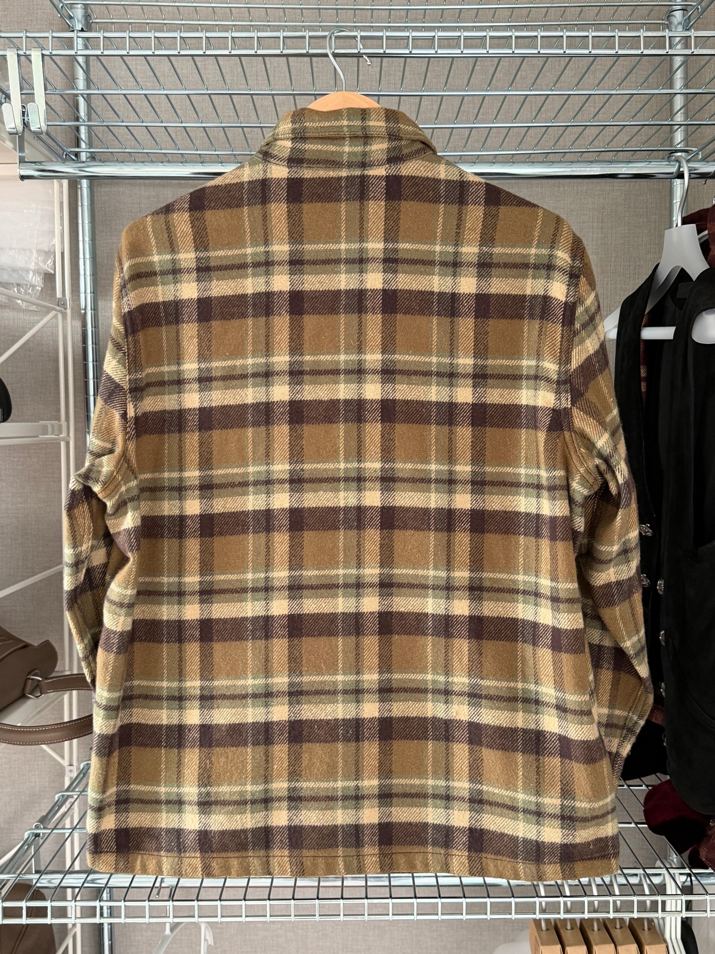 Chrome Hearts Workdog Flannel Button Ups Shirt