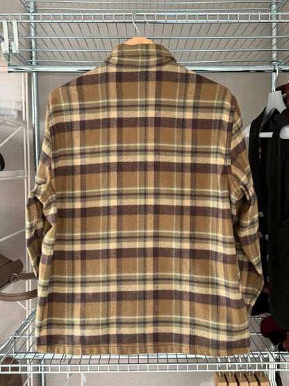 Chrome Hearts Workdog Flannel Button Ups Shirt