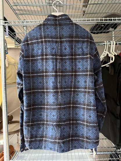 Chrome Hearts monogram cross patches shirt