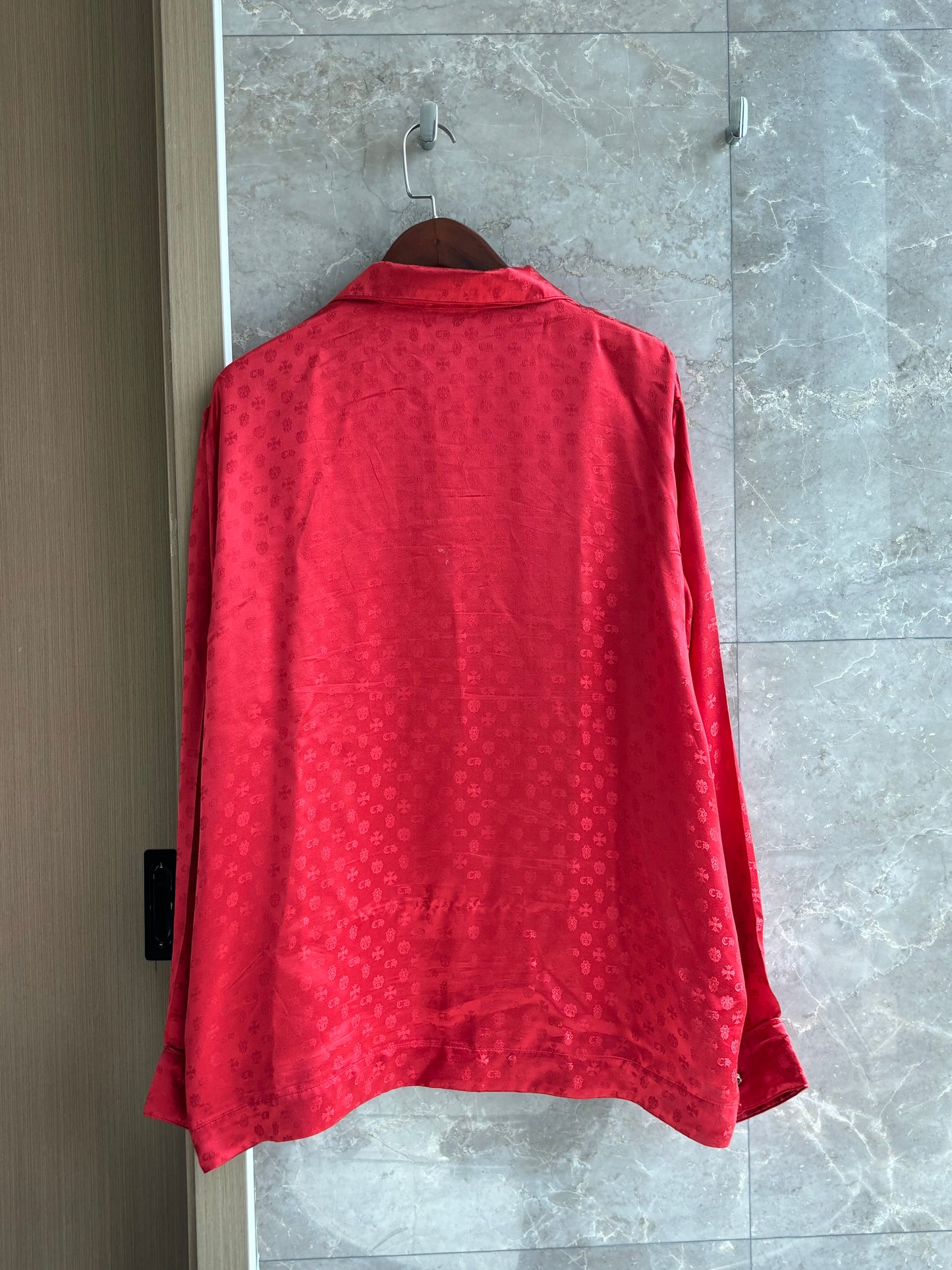 Chrome Hearts Silk Pajama Shirt