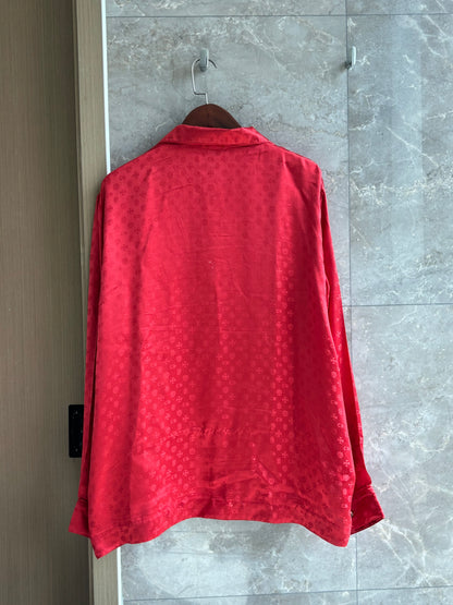 Chrome Hearts Silk Pajama Shirt