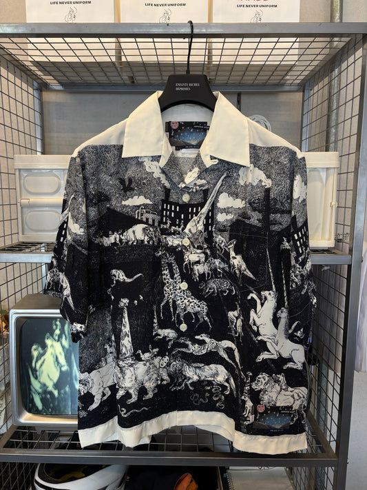 Prada FW16 Black Utopia Shirt